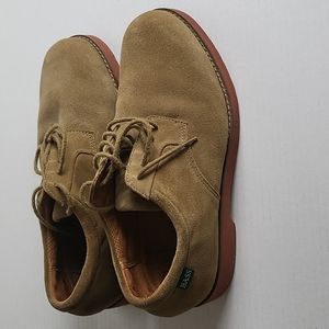Bass men's Oxfords shoes. Size 9.5 light brown. Worn once